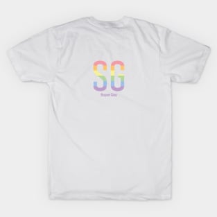 SG - SUPER GAY RAINBOW (BTS) T-Shirt